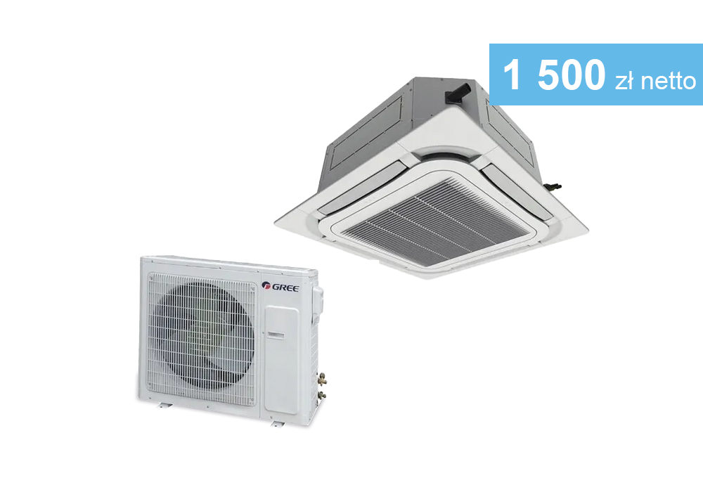 Lmarket klimatyzatory kasetonowe z agregatorami używane Lembro
