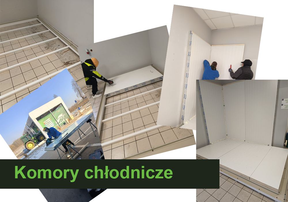 Komory chłodnicze montaż Lembro