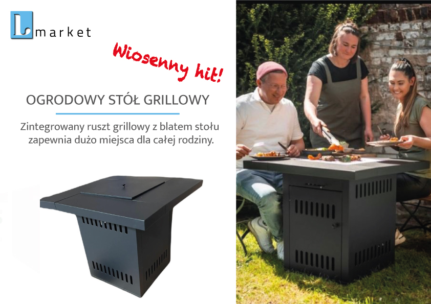 Lmarket - grill / stół ogrodowy lmarket