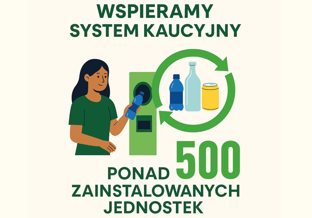 System kaucyjny ponad 500 zainstalowanych automatów